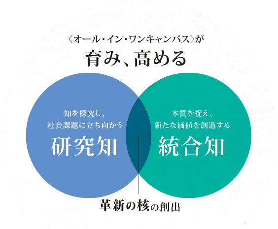 革新の核を創出する〈知〉