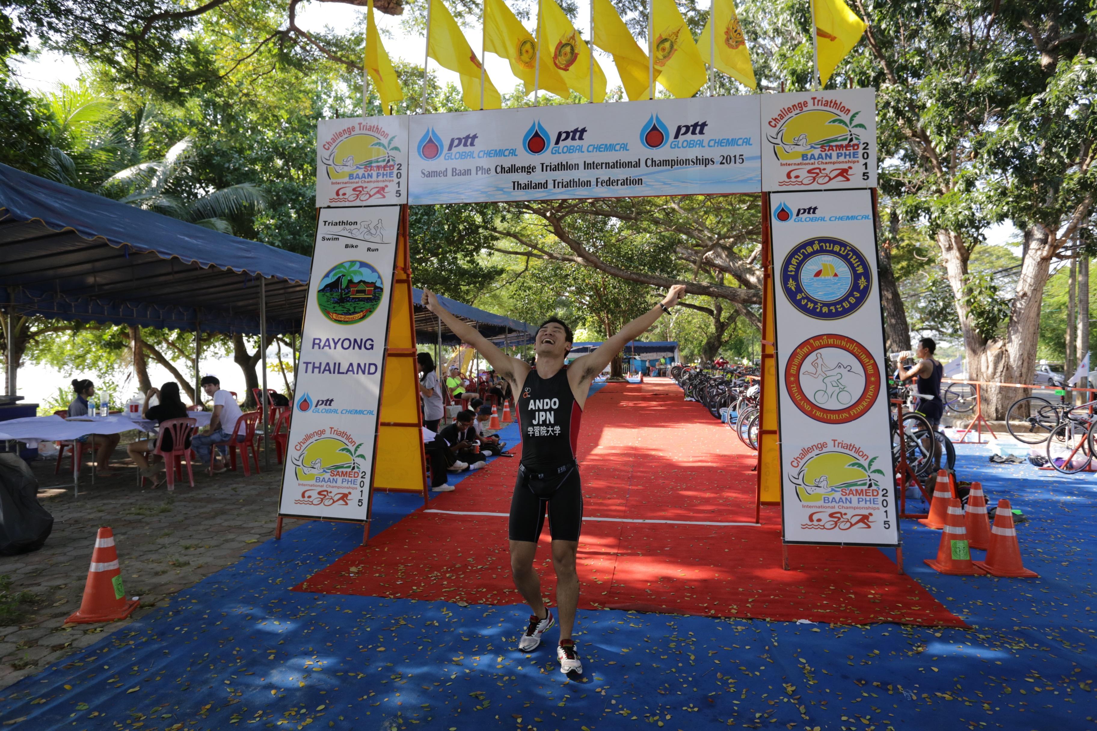Baan Phe International Triathlon（6/12/2015）～トライアスロン部4年の安藤紀幸さん海外遠征試合レポート～
