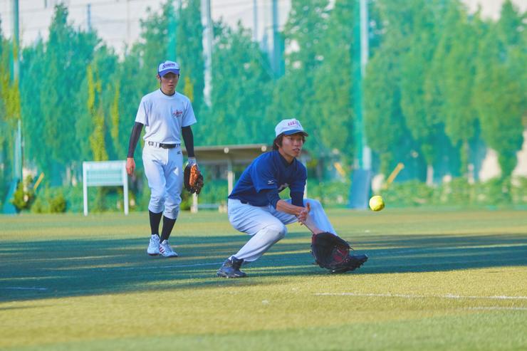 試合風景