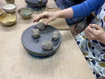 pottery making