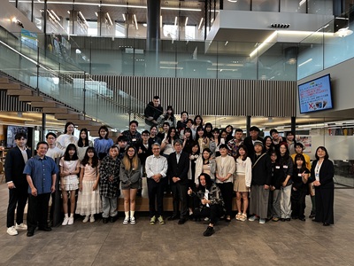 台湾・実践大学から教職員・学生の訪問団を受入れました。
