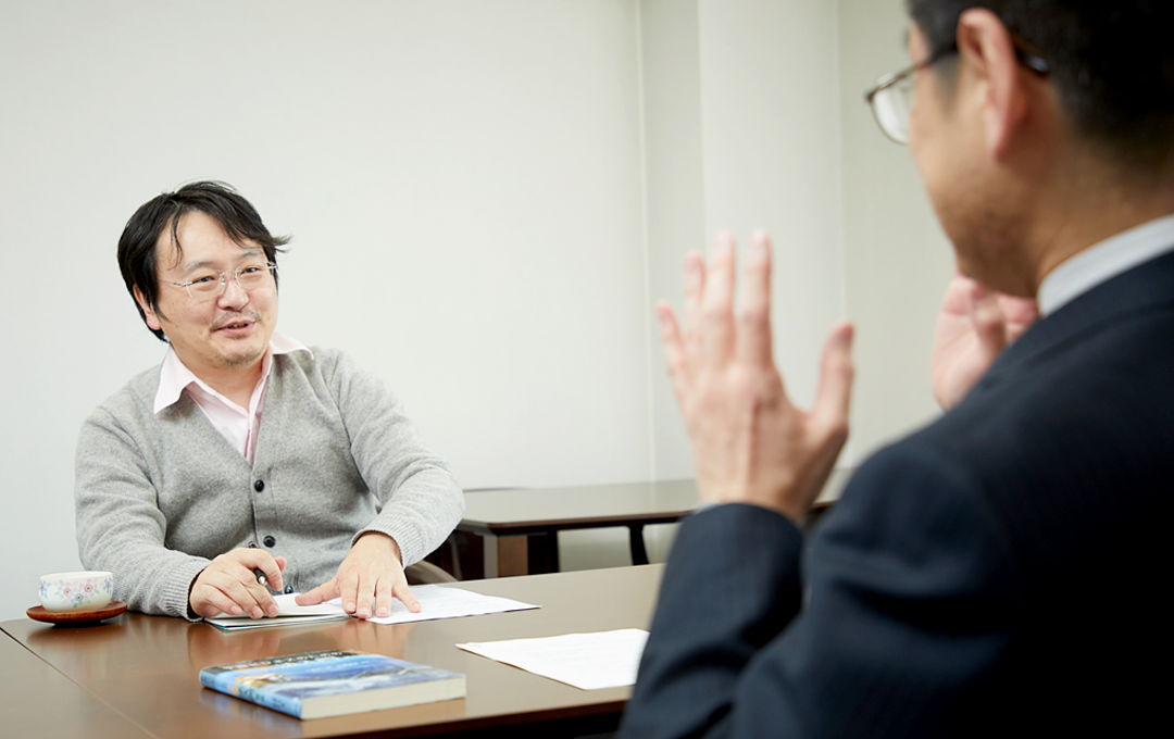 大貫氏と小塚教授